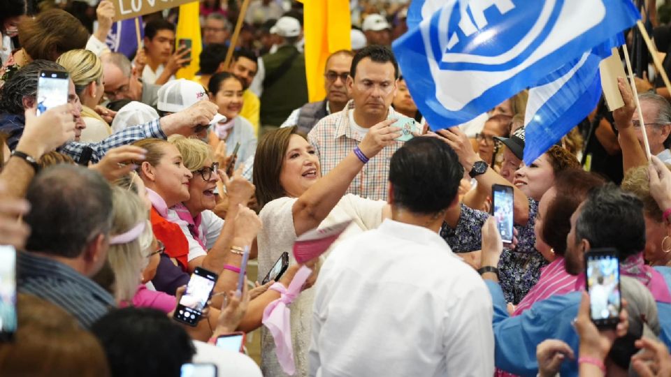 Xóchitl Gálvez, candidata presidencial.