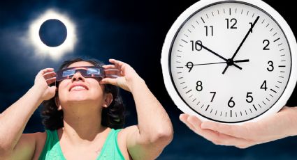 Eclipse solar 2024: estos son los horarios por estado para observar el fenómeno
