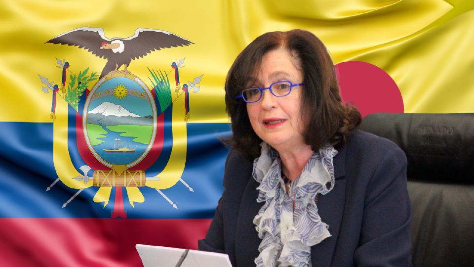 Declaran persona 'non grata' a embajadora de México en Ecuador.