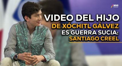 Santiago Creel explica la situación de Xóchitl Gálvez tras polémica de su hijo