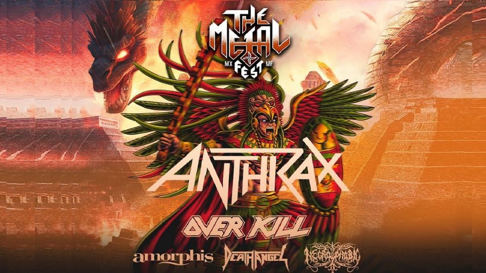 Cartel del México Metal Fest Primera Edición.