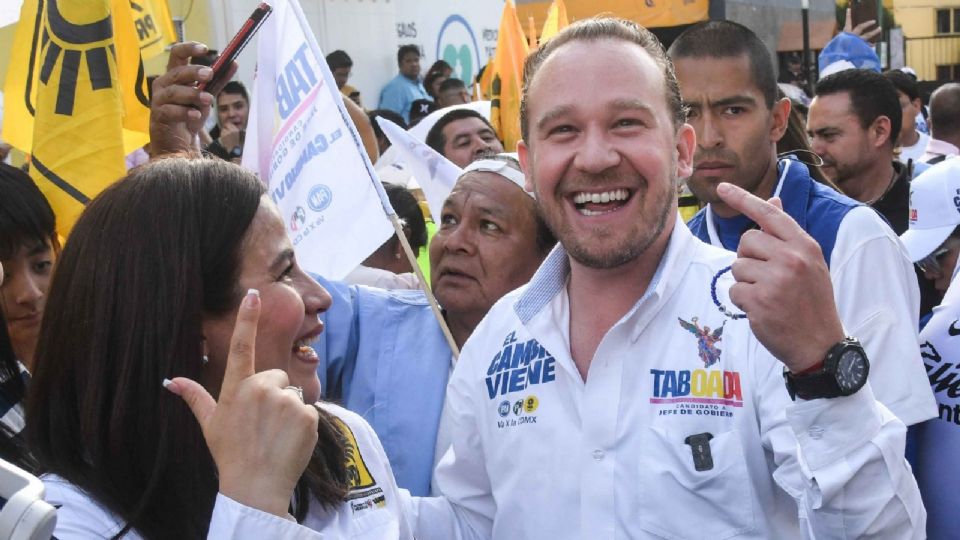 Santiago Taboada, candidato a jefe de Gobierno de la CDMX por PAN, PRI y PRD.