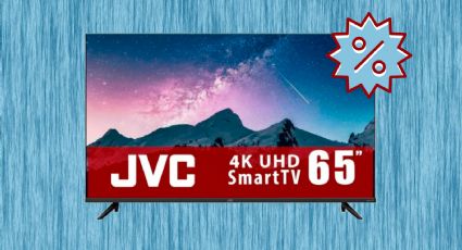 Bodega Aurrera remata esta pantalla JVC de 65" con más de 6 mil pesos de descuento y a MSI