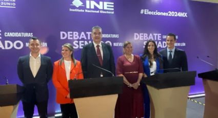 Sostienen fórmulas al Senado su único debate oficial