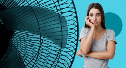 ¡Calor! Advierten riesgo por dejar encendido el ventilador toda la noche