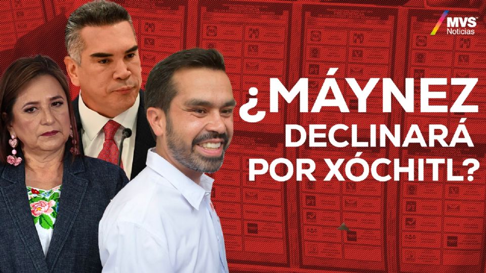 ¿Máynez declinará por Xóchitl Gálvez?