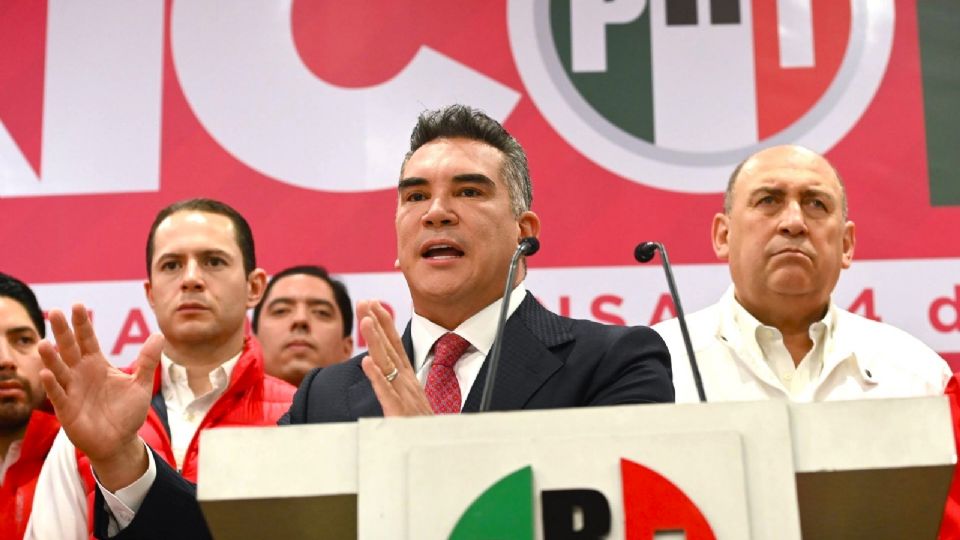 Alejandro Moreno, dirigente nacional del PRI.