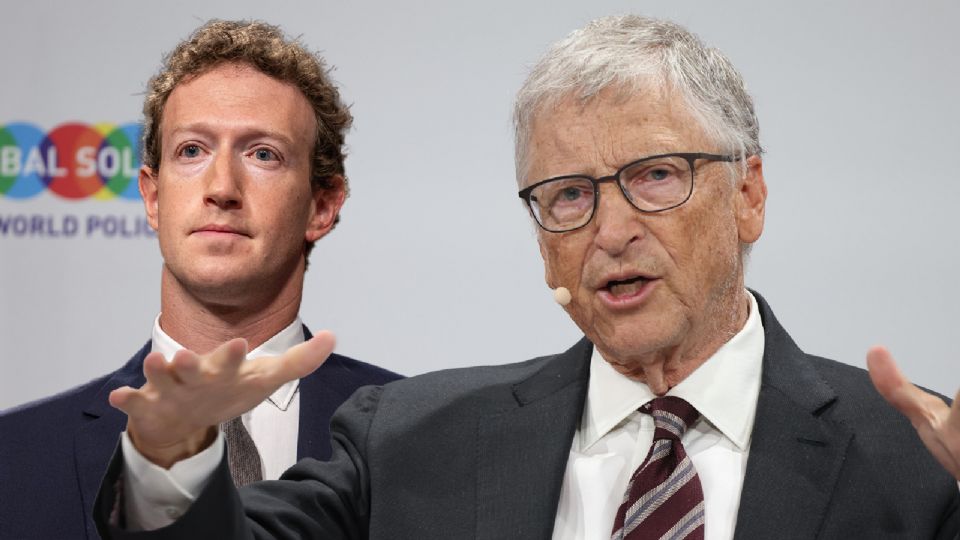 Mark Zuckerberg y Bill Gates son amigos.