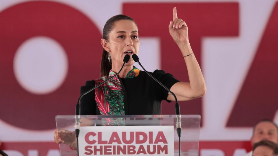 Claudia Sheinbaum, virtual presidenta electa.