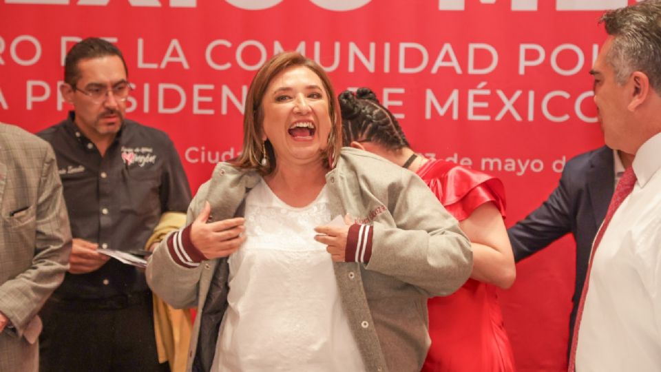 Xóchitl Gálvez, candidata presidencial.