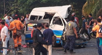 Accidente carretero deja 11 muertos en Tabasco