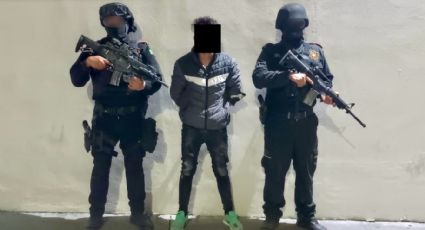 Detienen a presunto criminal con ropa de la Policía Federal en Galeana