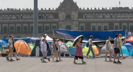 Levanta CNTE bloqueos a la vialidad y se dirigen a Gobernación