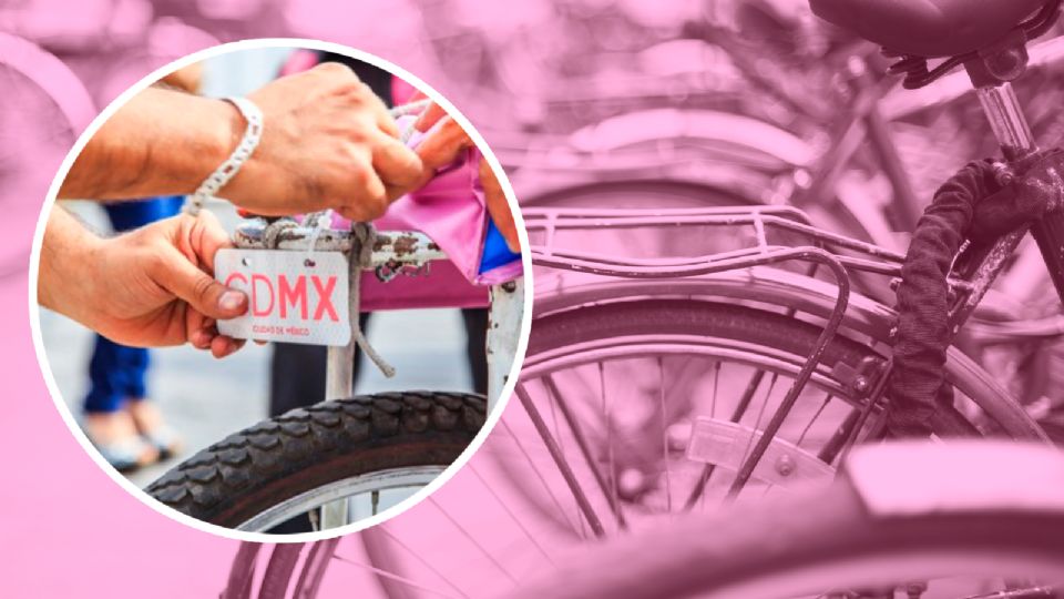 CDMX solicitará el uso de placas a ciertos modelos de bicicletas