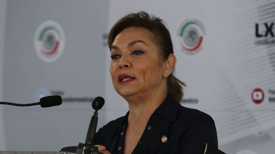 Senadora por el PRI, Cecilia Sánchez García.