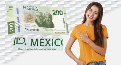 Así es el nuevo billete de 200 pesos; conócelo para evitar falsos