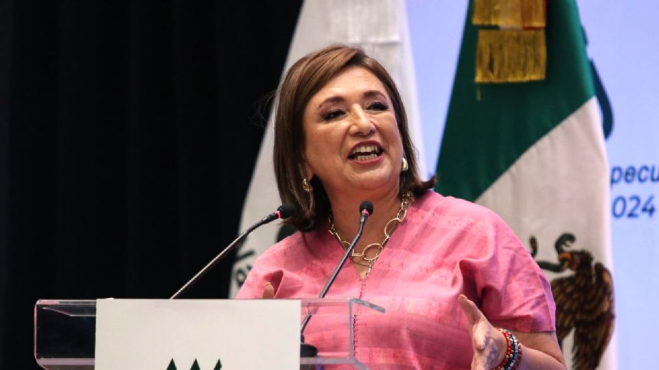 Xóchitl Gálvez, candidata presidencial.