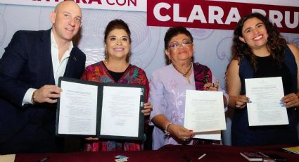 Clara Brugada se compromete a fortalecer el desarrollo económico de la CDMX