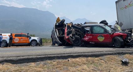 Muere elemento de Protección Civil en accidente vial en Carretera Libre a Saltillo | VIDEO