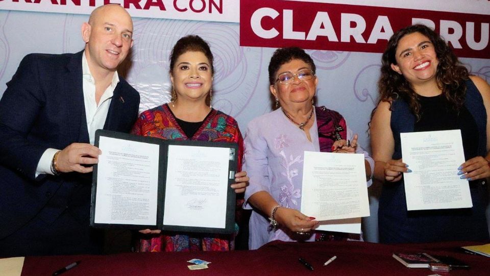 Clara Brugada se compromete a fortalecer el desarrollo económico de la CDMX