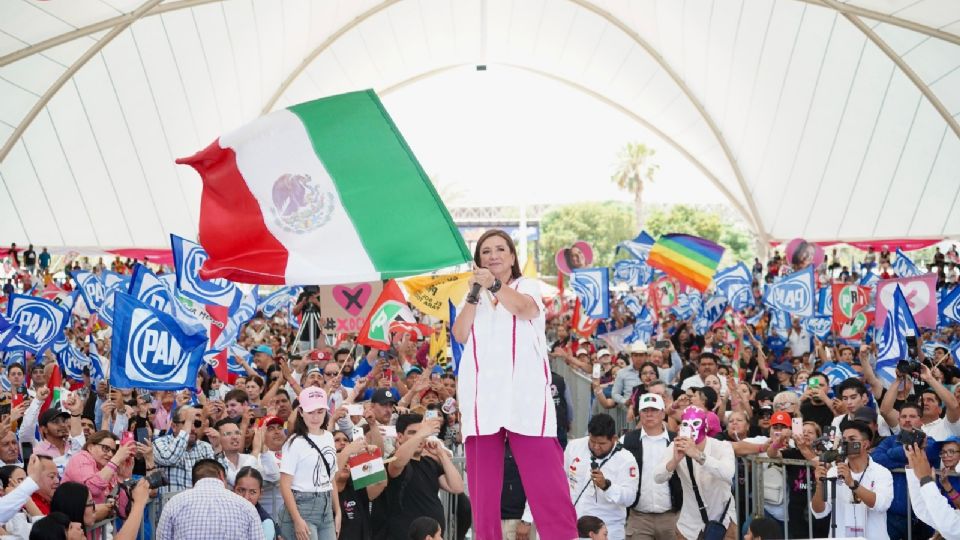 Xóchitl Gálvez, candidata presidencial.