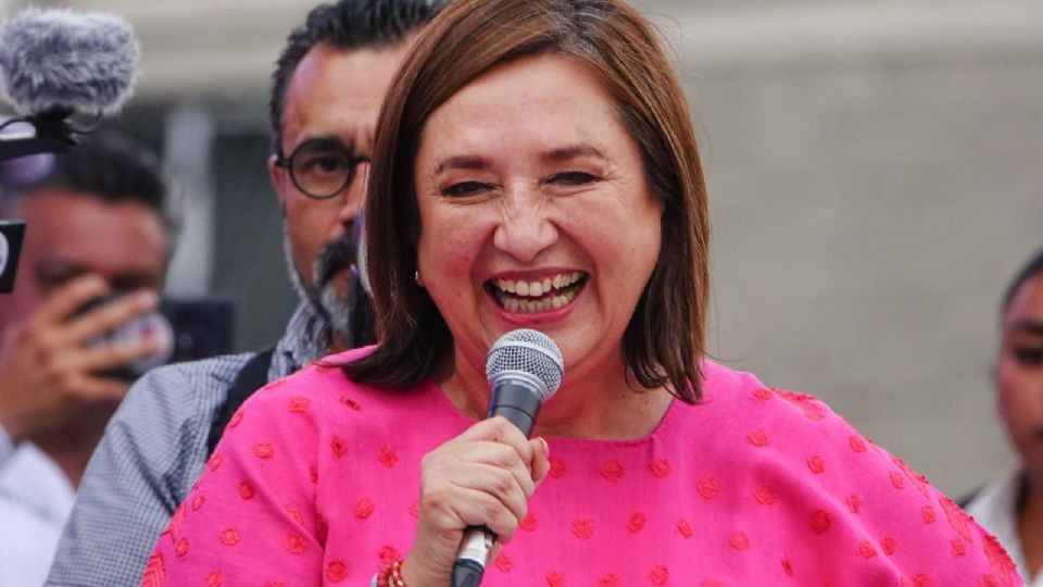 La candidata a la presidencia de la República Xóchitl Gálvez.