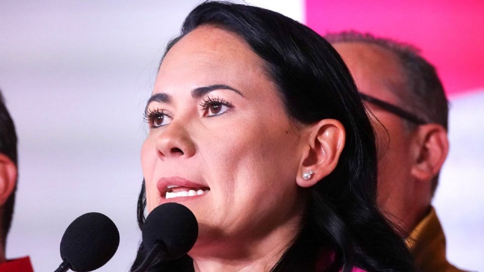 Alejandra del Moral fue candidata a la gubernatura por el tricolor y el PAN en el Edomex.