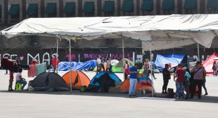 Dialoga equipo de Sheinbaum con la CNTE por cierre de campaña en zócalo capitalino