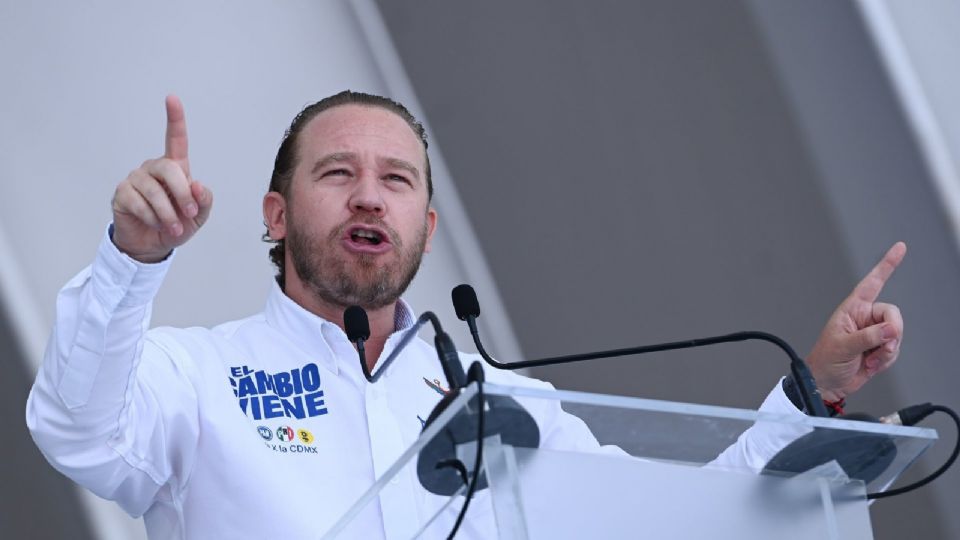 Santiago Taboada, candidato a jefe de gobierno.