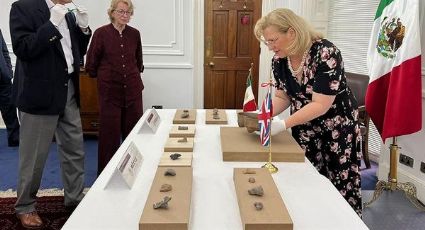México recupera 19 piezas prehispánicas que tenía un ciudadano británico