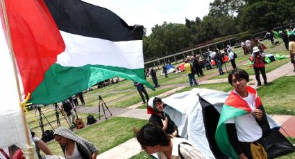UNAM pide que expresiones de protesta pro Palestina se conduzcan dentro del respeto