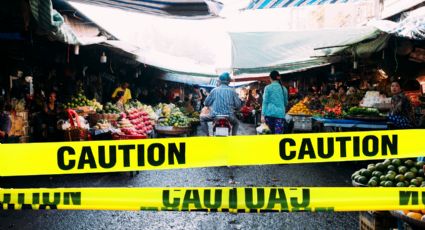 Balean a una pareja en mercado de Pesquería