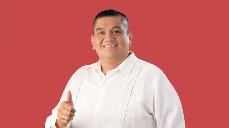 José Alfredo Cabrera, candidato a presidente municipal de Coyuca de Benítez, Guerrero, que fue asesinado.