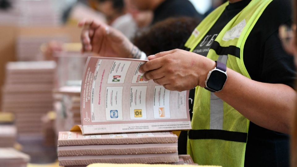 Todo listo para la jornada electoral en CDMX.