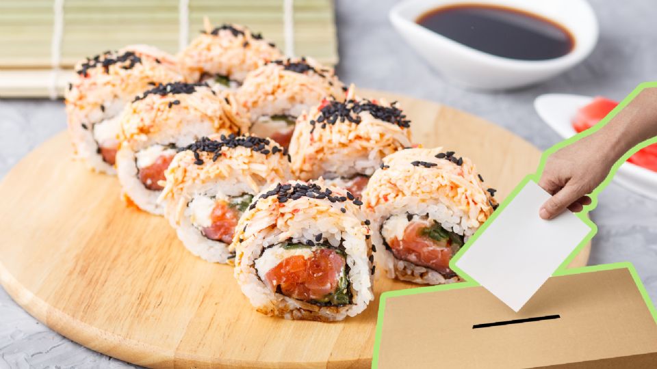 Sushi Itto y Sushi Roll premian tu voto este 2 de junio