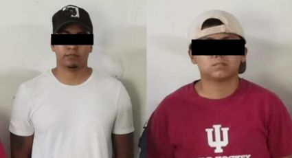 Detienen a dos personas por robo de propaganda de Morena en Santa Catarina