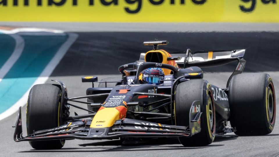 El monoplaza que conduce el piloto neerlandés Max Verstappen.