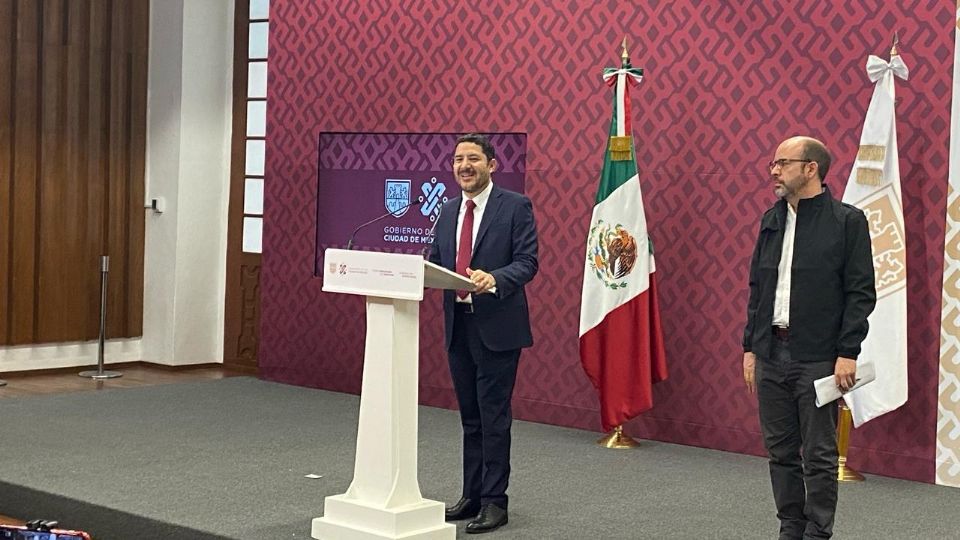 Martí Batres, jefe de Gobierno de la Ciudad de México.