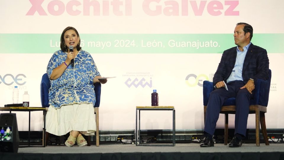 Xóchitl Gálvez, candidata presidencial.