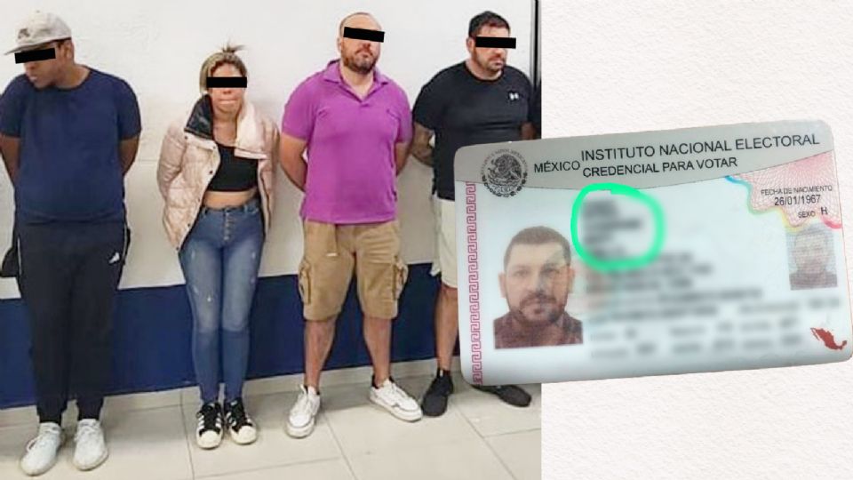 Falsificadores de identificaciones son detenidos, portaban INE supuestamente del jefe de Gobierno.