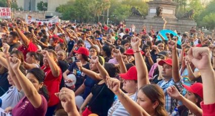 Marcha el PT y Frente Popular “Tierra y Libertad” por matanza estudiantil del 10 de junio