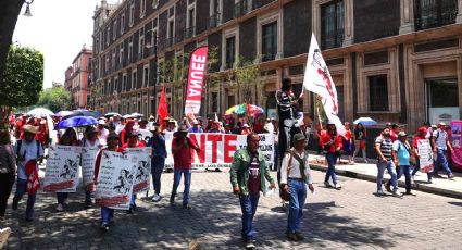 CNTE convoca a movilización en el Zócalo; dirigentes se reunirán con AMLO