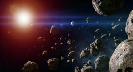 Captan colisión masiva de asteroides gigantes en tumultuoso sistema solar