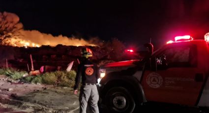 Incendio en Pesquería provoca contaminación y afecta calidad del aire en Monterrey