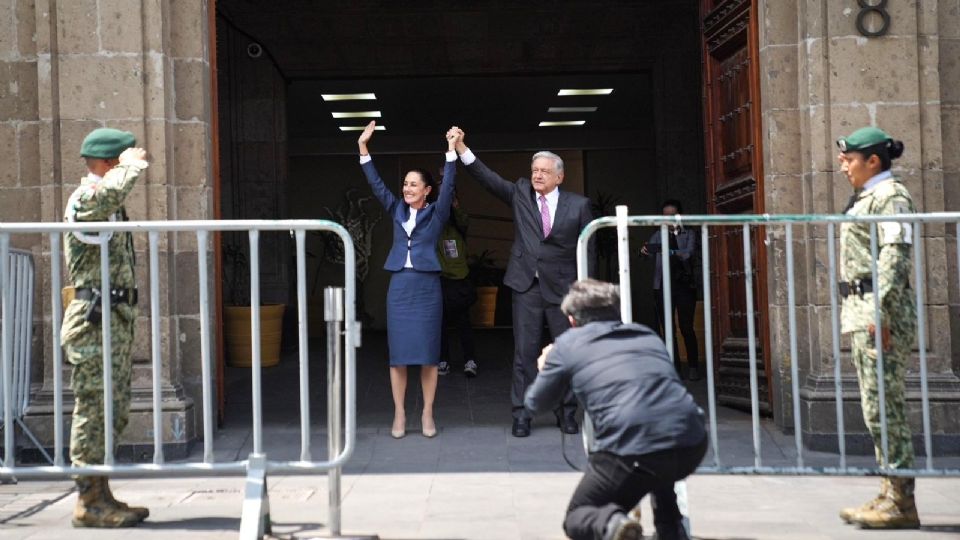 Claudia Sheinbaum se reunió con AMLO.