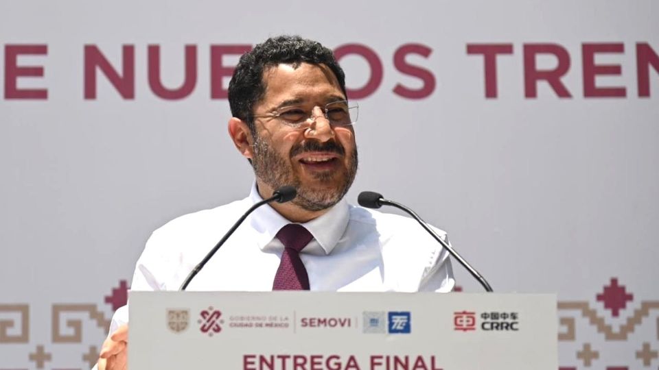 Martí Batres, jefe de Gobierno de la CDMX.