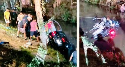 Xochimilco: Automovilista pierde el control tras darse a la fuga y cae a un canal; murieron dos personas