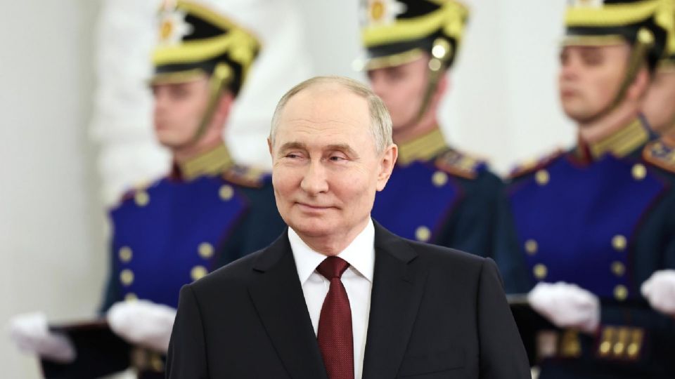 El presidente ruso, Vladimir Putin, asiste a una ceremonia.