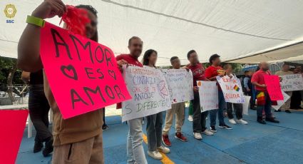 Organizan marcha por el orgullo LGBTQ+ en el Reclusorio Norte