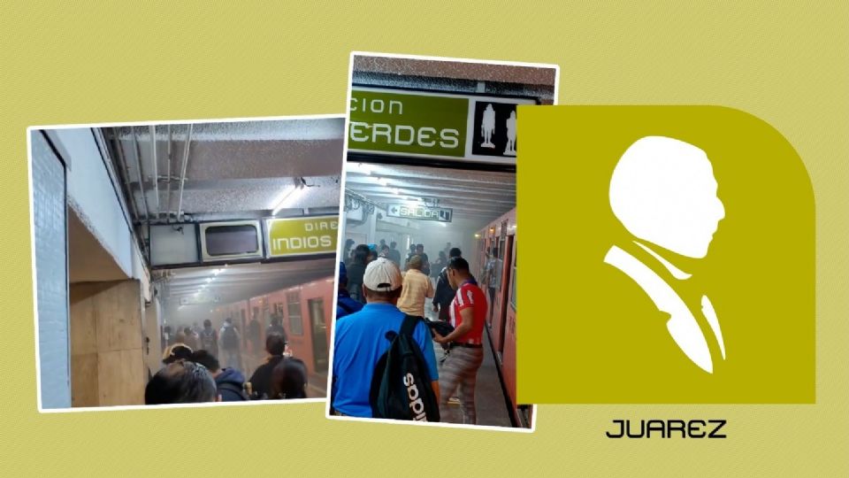 ¿Qué pasó en la estación Juárez del Metro CDMX? Desalojan a pasajeros por presencia de humo.